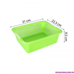 Rổ Chữ Nhật Cao - 4324
