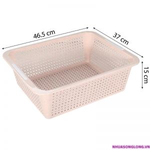 Rổ Chữ Nhật Cao - 4327