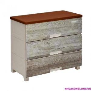 Tủ Milan Vân Gỗ 3 tầng