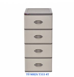 Tủ nhựa Song Long T333 (4 tầng)