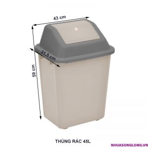 Thùng Rác 45L