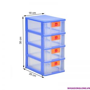 Tủ bé 4 tầng