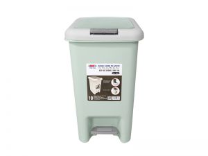 Bật rác vuông 2 nắp 10L - 4034