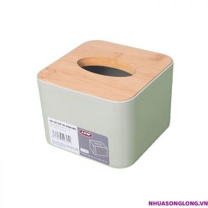 Hộp Giấy Nắp Tre Vuông Nhỏ 4003