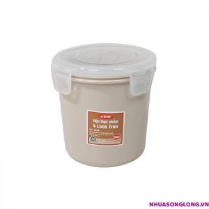 Hộp Thực Phẩm Tròn 4 Khóa 2864