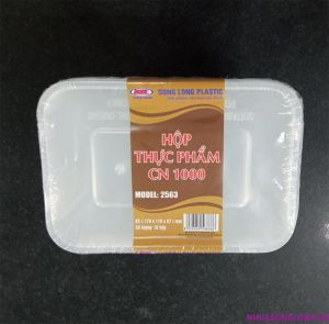 Hộp thực phẩm CN dùng 1 lần 500ml/750ml/1000ml